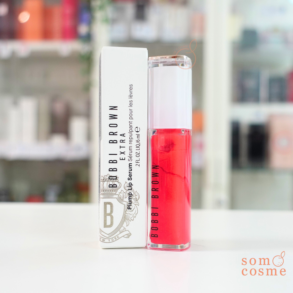 BOBBI BROWN ลิปกลอส Extra Plum Lip Serum 6 ml. สี 758 Bare Guava