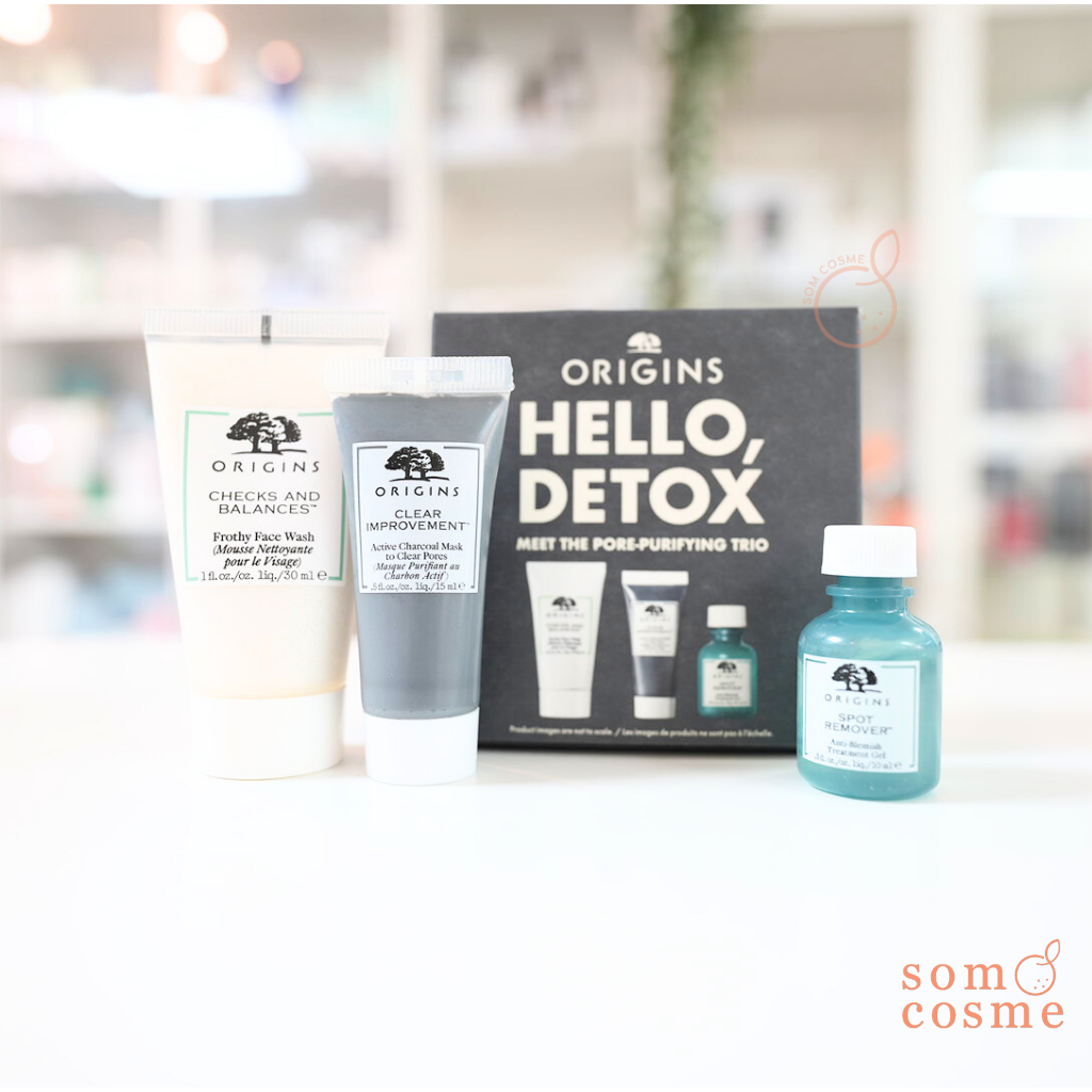 ORIGINS Hello Detox Meet The Pore Purifying Trio
