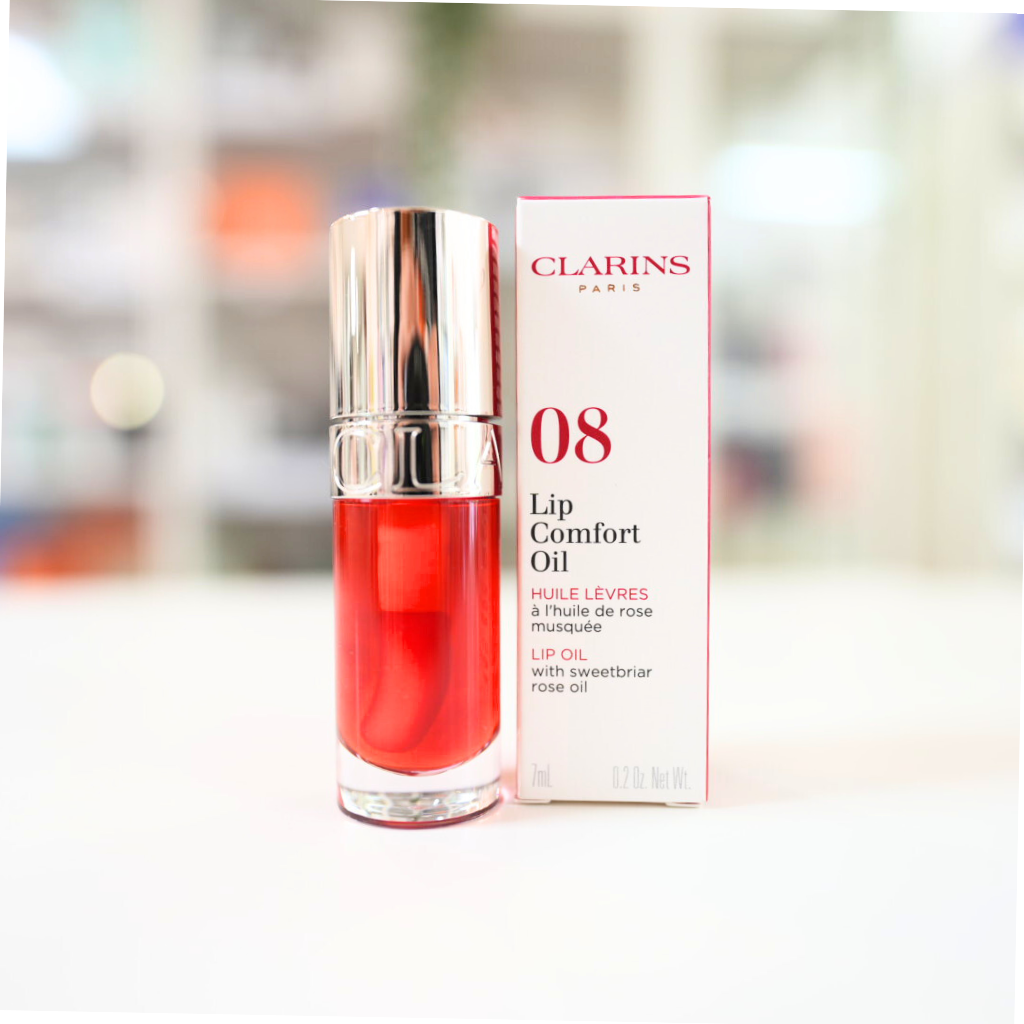 Clarins Lip Comfort Oil 7 ml. #08 Strawberry