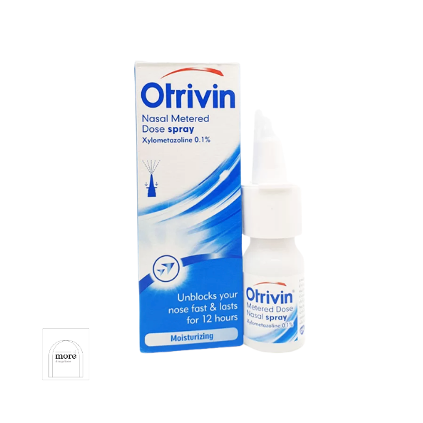 OTRIVIN NASAL SPRAY 0.1% โอตริวิน พ่นจมูก ผู้ใหญ่ 10 มล.