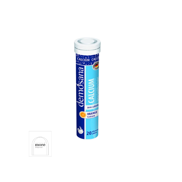 Demosana calcium dietary supplement product 20 tablet รสส้ม