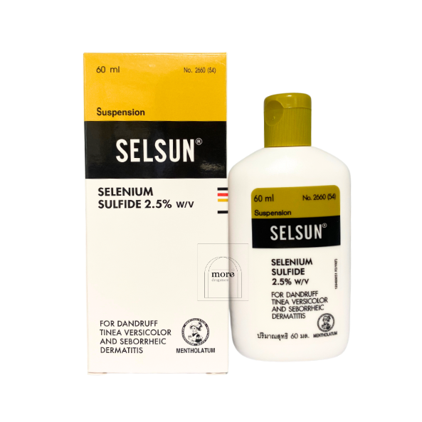 Selsun Sulfide 2.5% 60 ml.