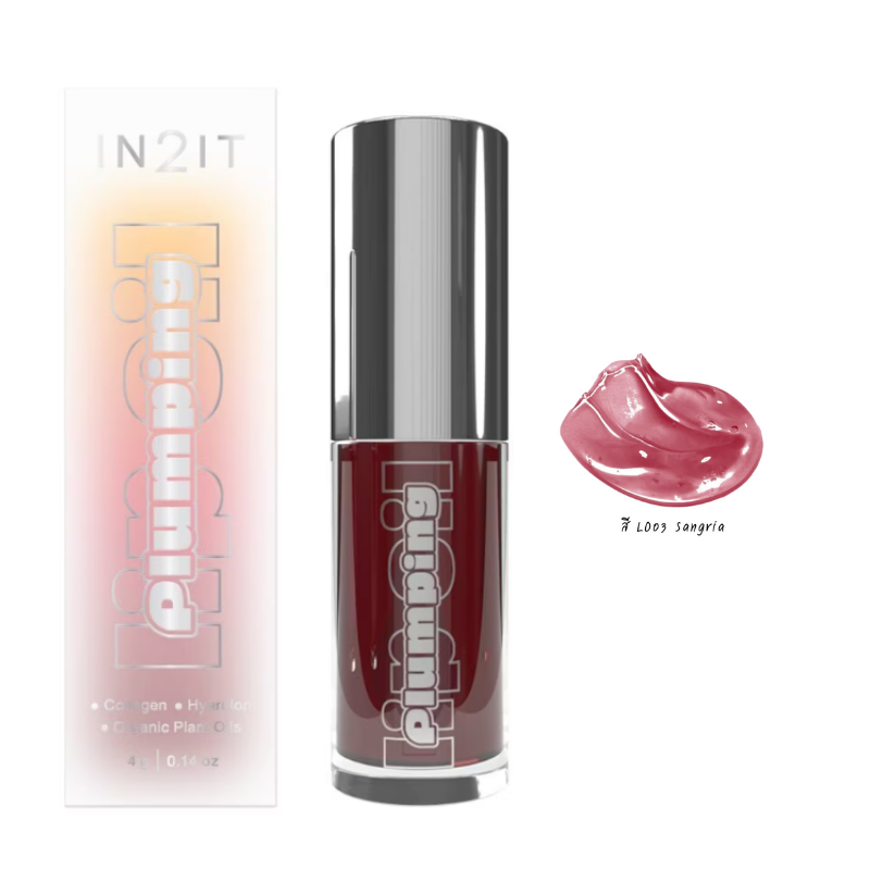 IN2IT Plumping Lip Oil 4g. สี LO03 Sangria