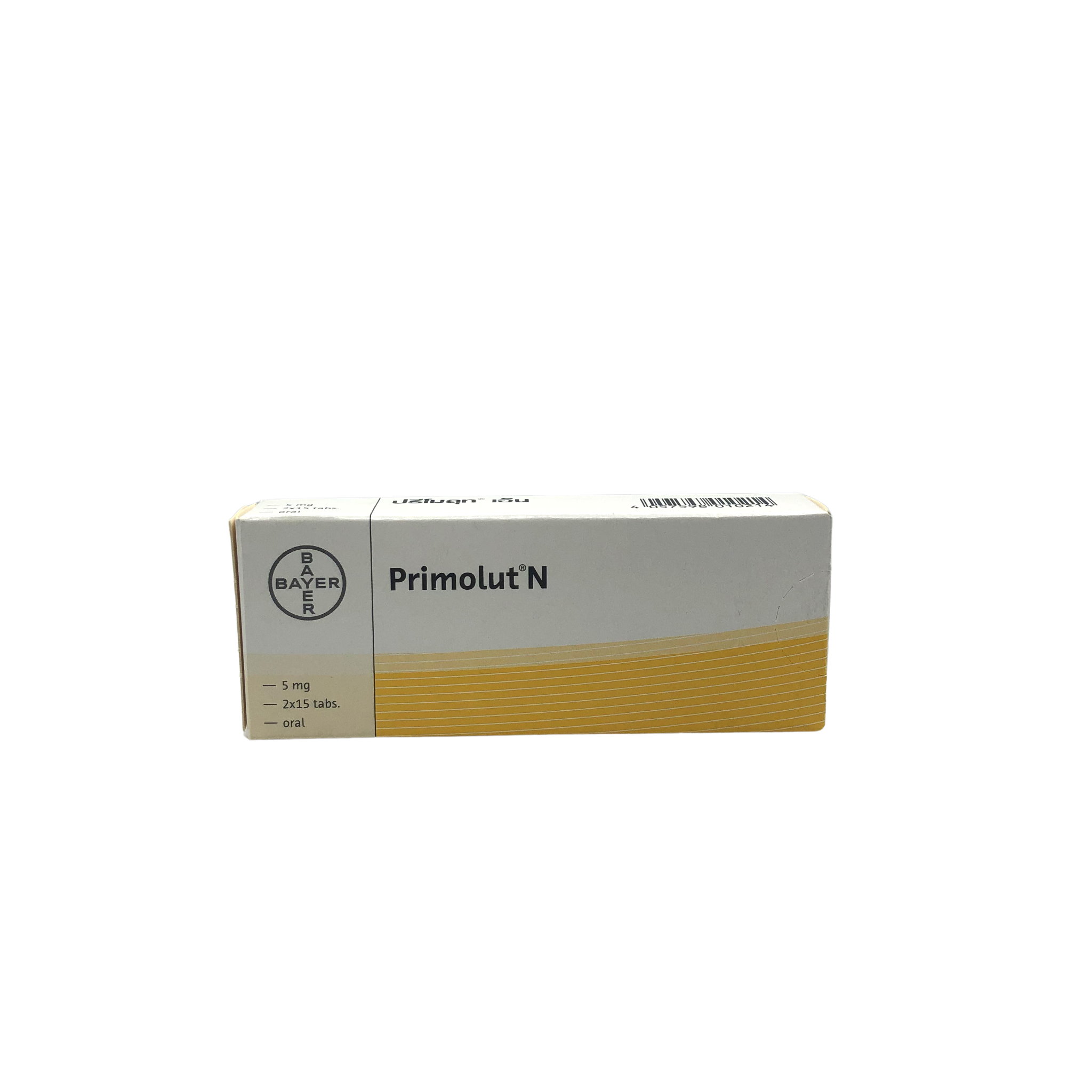 Primolut N 15's (ราคาต่อแผง)