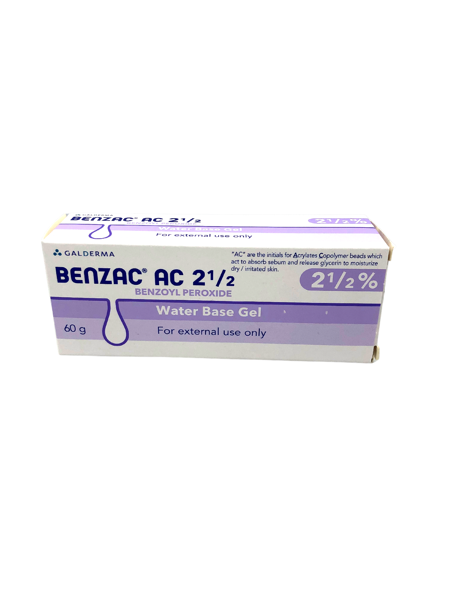 BENZAC 2.5% 60 g 